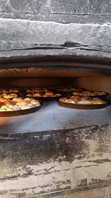 Blick in den Backofen | Foto: Landfrauen Grantschen