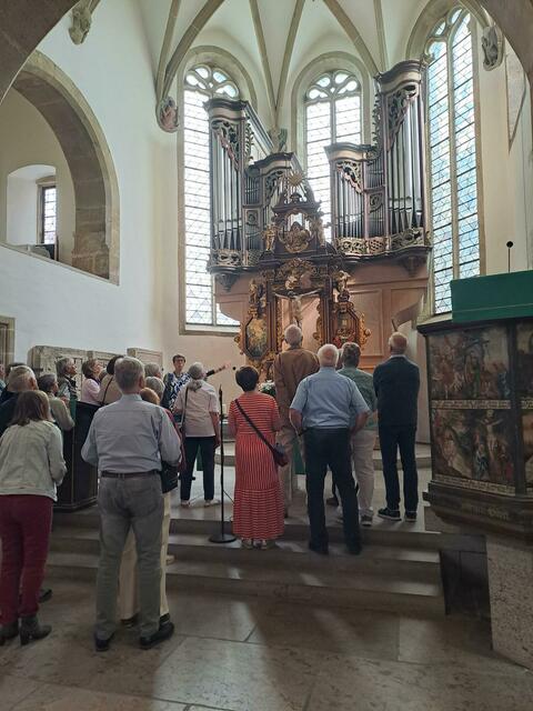Der Altar der Stadtkirche Waldenburg | Foto: Sarah Peters