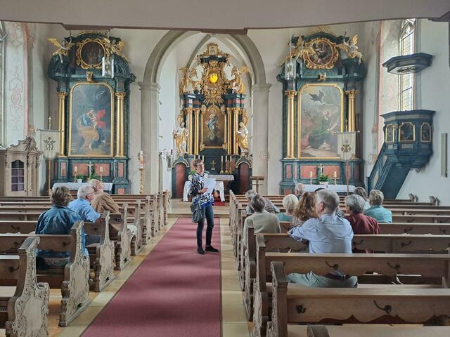 In der Kirche Amrichshausen | Foto: Sarah Peters