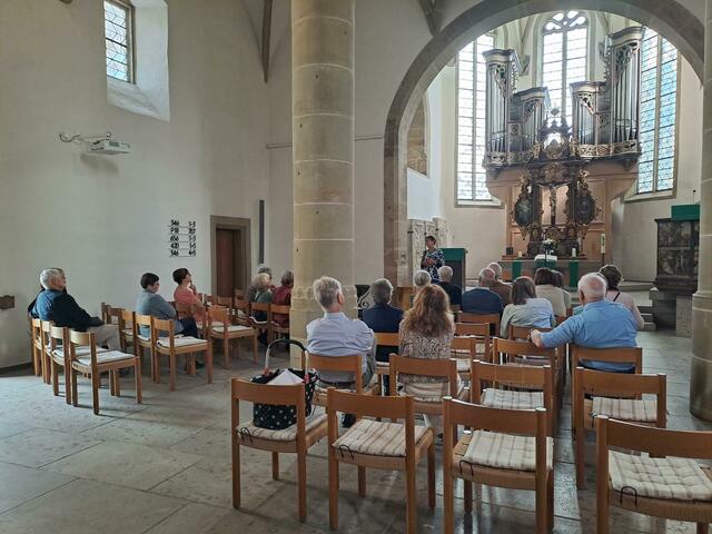 In der Stadtkirche Waldenburg | Foto: Sarah Peters