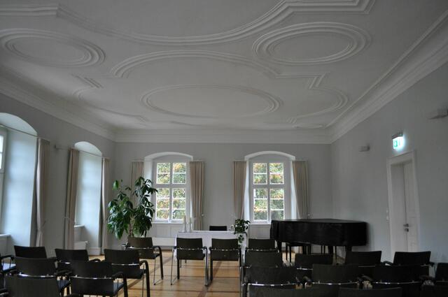 Der Magnus-Friedrich-Saal. In diesem Saal kann man sich nun trauen lassen. Aber es werden auch Veranstaltungen stattfinden. | Foto: Daniela Somers