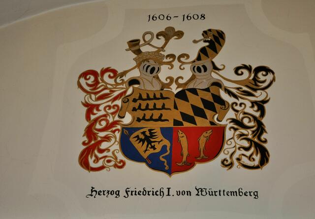 Auch das Wappen von Friedrich I. ist hier zu sehen. | Foto: Daniela Somers