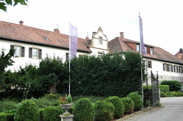 Leider konnten wir uns nur diesen einen Raum anschauen. Jetzt gehts an den früheren Wirtschaftgebäude es Schlosses weiter zur Kelter. | Foto: Daniela Somers