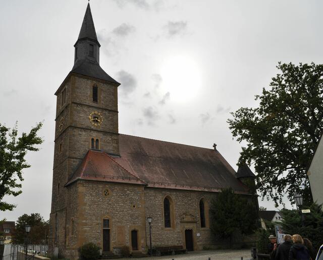 Sebastianskirche. Die Besichtigung der Kirche hat leider nicht zur Tour dazu gehört. | Foto: Daniela Somers