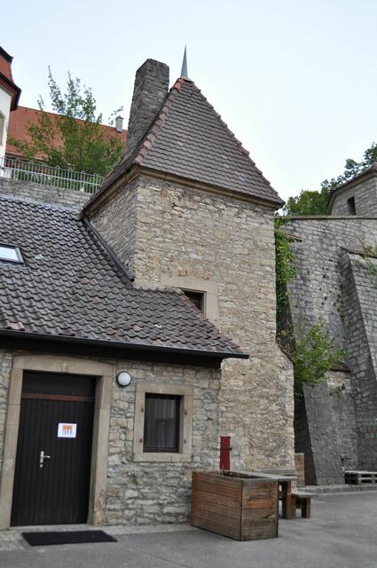 Über dem Backhäusle sieht man den Weg, den wir zuvor gegangen sind. | Foto: Daniela Somers