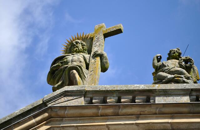 Ganz oben auf der Kirche. | Foto: Daniela Somers