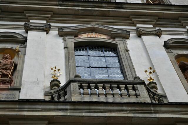 Eine weitere Detailansicht der Kirchenfassade | Foto: Daniela Somers
