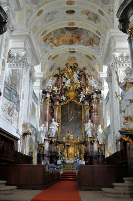 Der prachtvolle Hauptaltar im Chor. | Foto: Daniela Somers