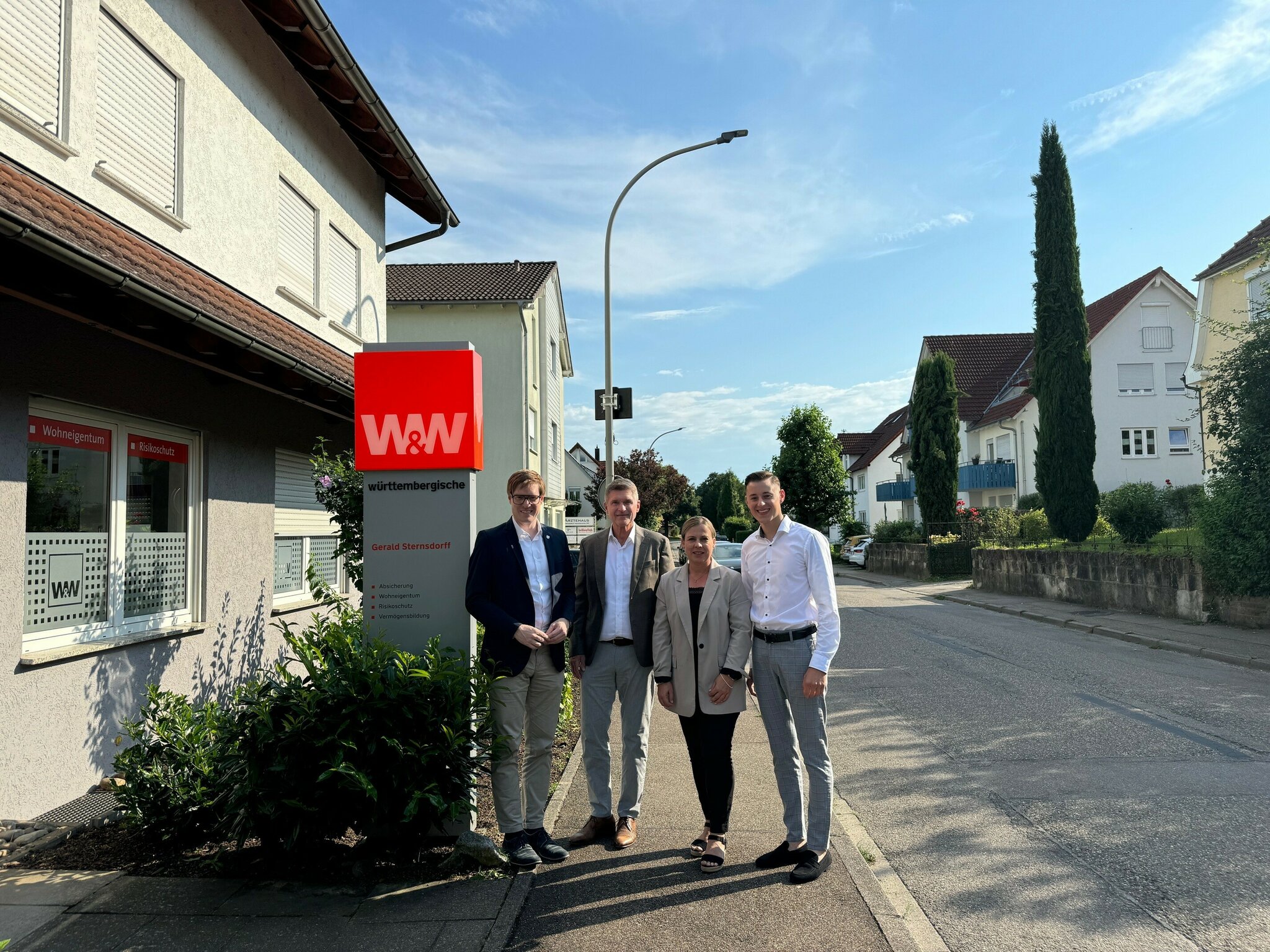 Vor-Ort-Austausch bei Gerald Sternsdorff, Württembergische - Oberstenfeld