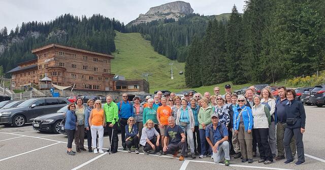 Tag 4: Abschlussfoto an der Auenhütte | Foto: privat Sibylle Tröber