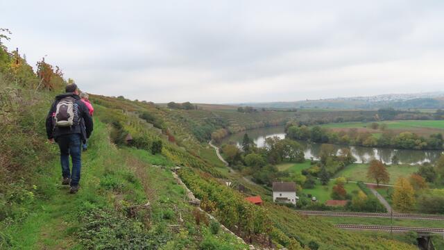 ... über die Weinberge ... | Foto: privat Sibylle Tröber und Walter Pfenning