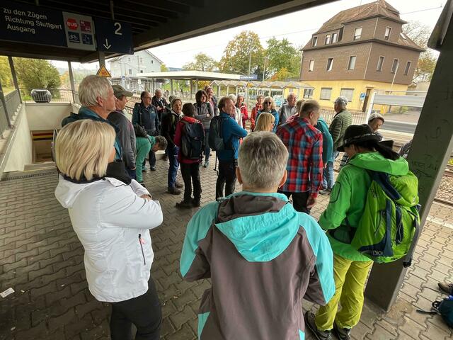 So, alles da. Kurzes HALLO und los geht's ... | Foto: privat Sibylle Tröber und Walter Pfenning