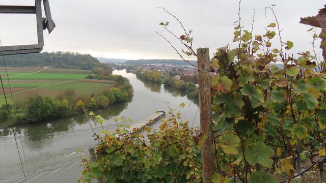 ... und über die Neckarschleife ... | Foto: privat Sibylle Tröber und Walter Pfenning