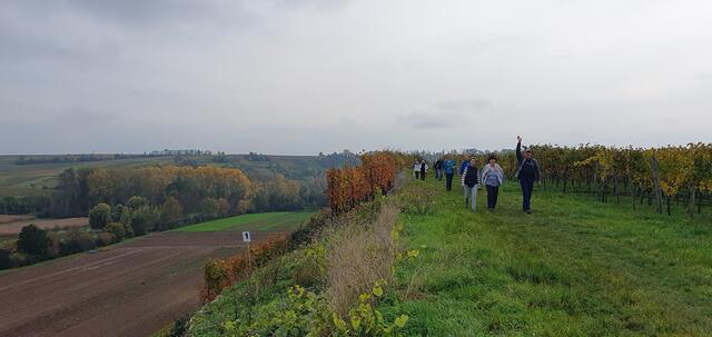 Endspurt auf der Höhe. | Foto: privat Sibylle Tröber und Walter Pfenning