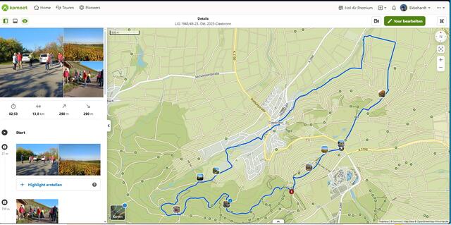 unsere Strecke | Foto: E. Rosendorf