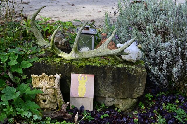 Diese Station steht für die Naturreligionen aus allen Teilen der Erde.
 | Foto: Michael Harmsen