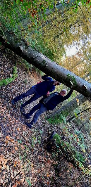 Wer stützt hier wen? | Foto: WandernGabyErich