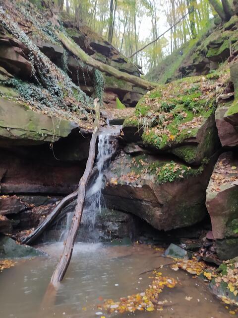 Immer wieder kleine Wasserfälle - wild und romantisch.  | Foto: sigischlottke
