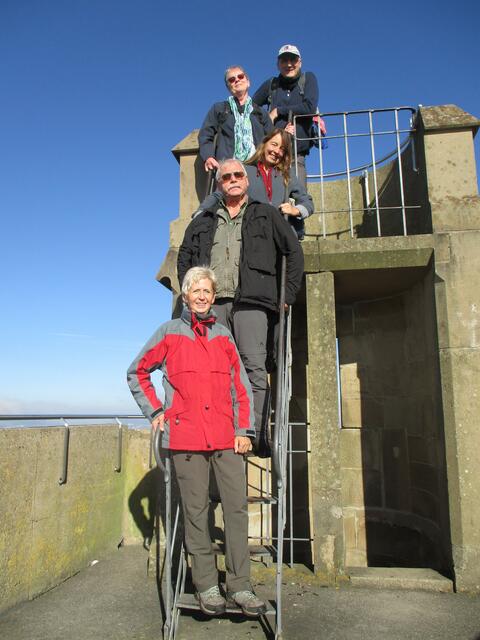 Turm bestiegen | Foto: WandernGabyErich