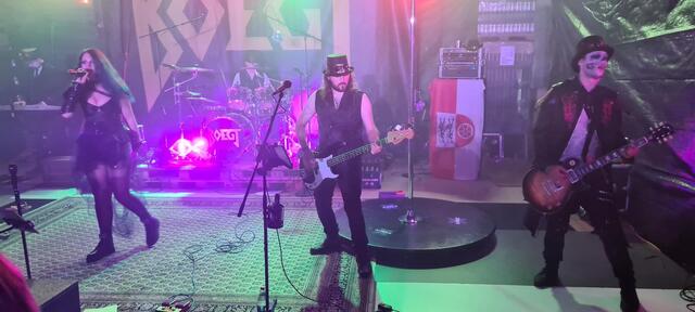 Live on stage. | Foto: Eigenes Bild.