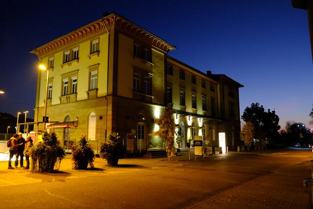 Bahnhof Bad Rappenau. | Foto: Eduard Warenik