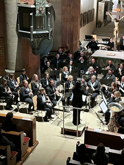 Kirchenkonzert Stadtkapelle Lauffen a.N. unter Leitung von Isabel González Villar | Foto: privat