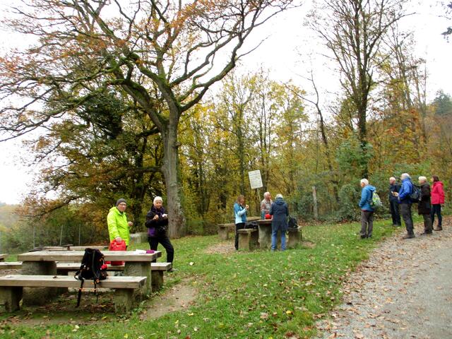 Eigentlich gibt es mittwochs keine Pause, aber dieser Rastplatz war so schön, da nach man sich Zeit für einen kurzen Zwischenstopp | Foto: WandernGabyErich