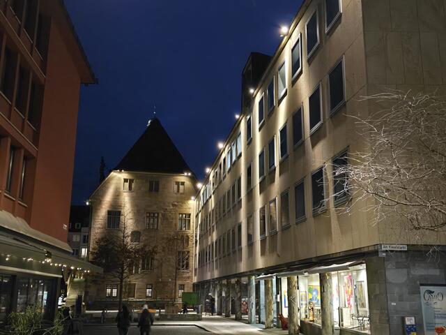 Blick zum Rathaus | Foto: Heidrun Rosenberger