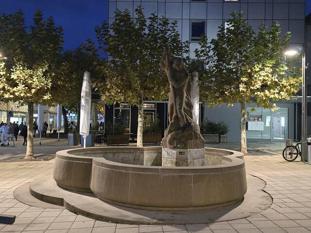 Der Hafenmarktbrunnen | Foto: Heidrun Rosenberger