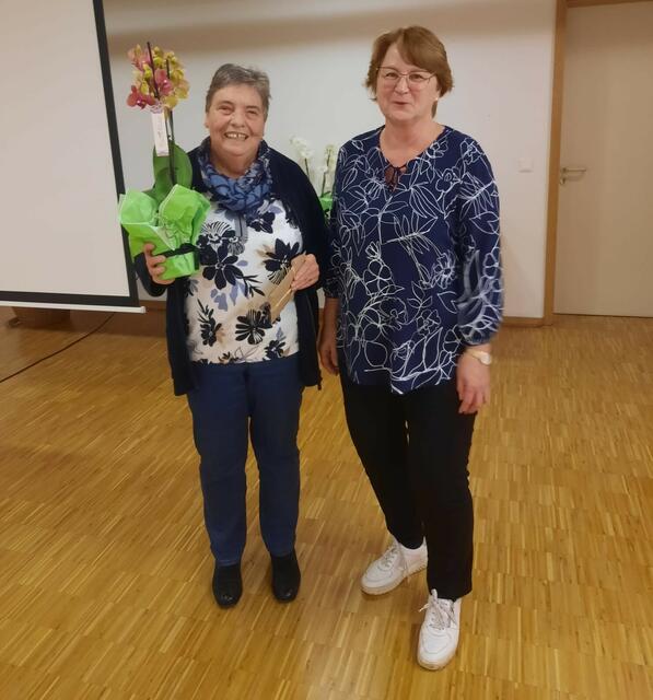 von links Irmgard Schick, Rita Dorsch | Foto: Landfrauen Grantschen