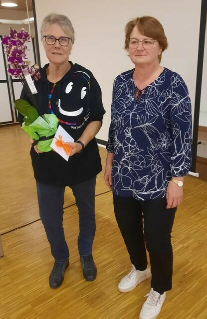 von links Ruth Koch, Rita Dorsch | Foto: Landfrauen Grantschen