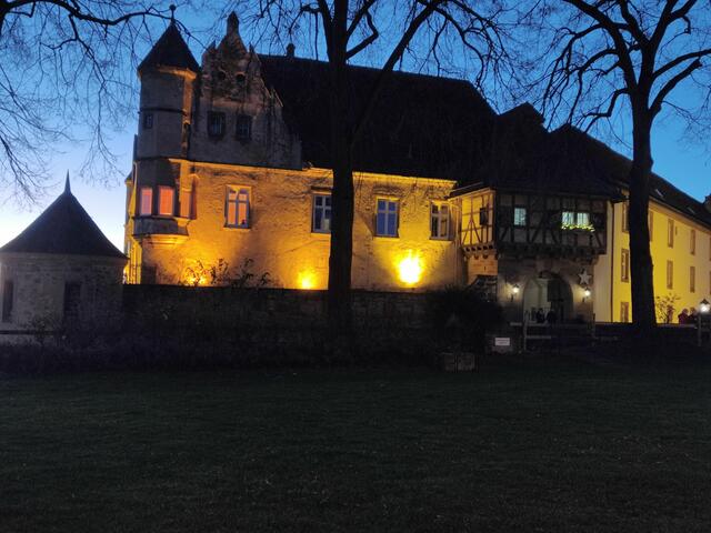Die Burg bei Nacht | Foto: Daniela Somers
