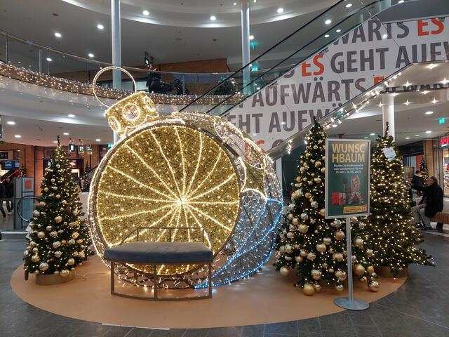 Einkaufspassagen im Lichterganz- so schön! | Foto: Foto privat