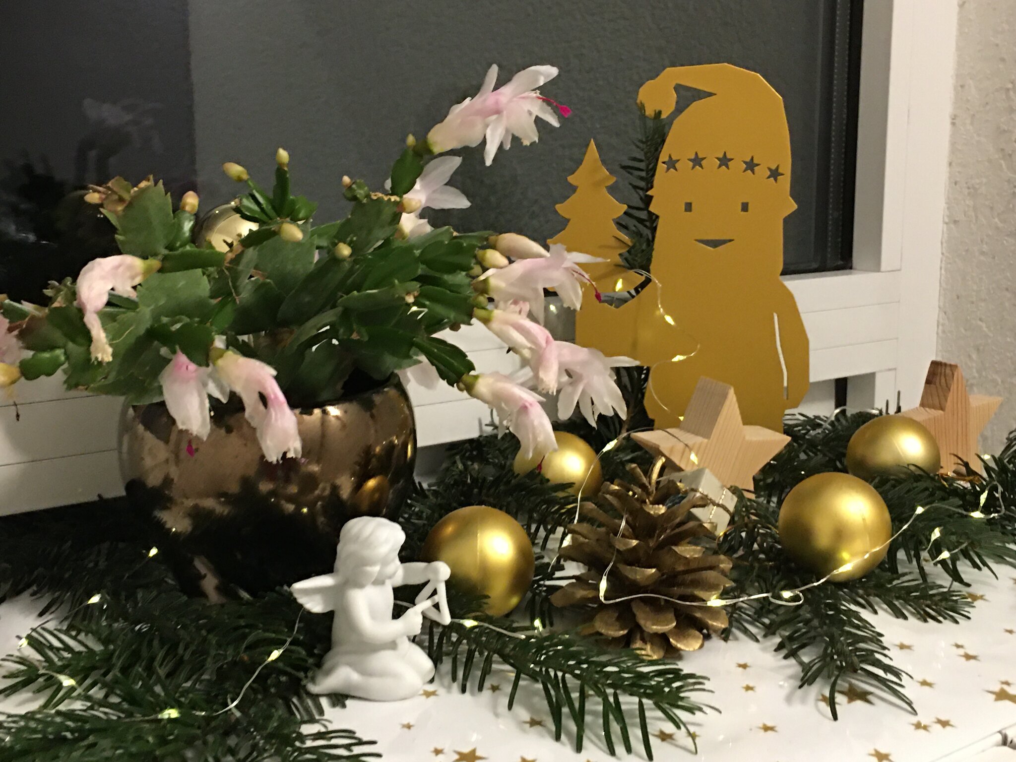 Im Advent: Dekoration muß sein - Flein