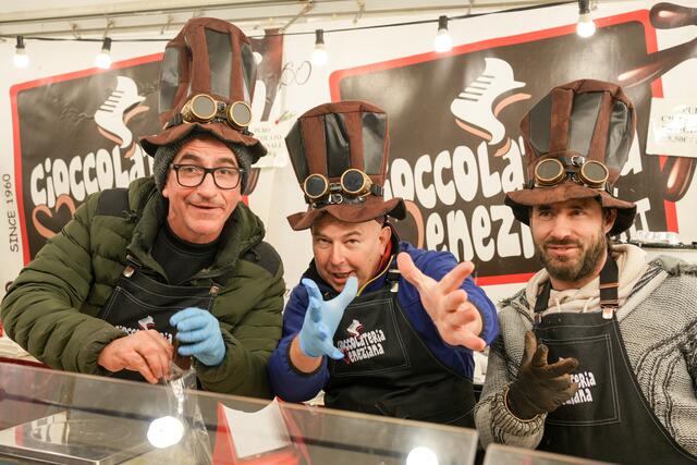 Chocolatiers aus Italien | Foto: Ulrich Seidel