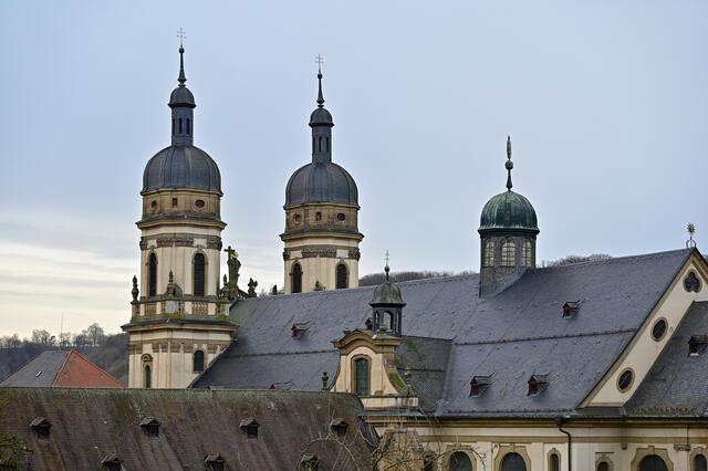 Die prächtige, barocke Klosterkirche von Schöntal. | Foto: Michael Harmsen