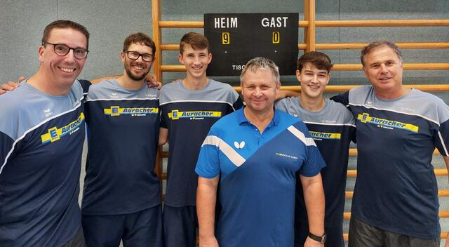 Noch ohne Punktverlust, die 5te Mannschaft | Foto: E. Rosendorf