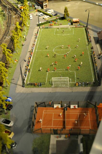 Auch Sportanlagen sind natürlich da. | Foto: Daniela Somers