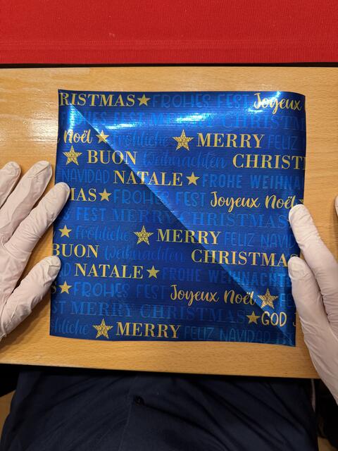 Weihnachtsgeschenkeschachtel basteln | Foto: Heide Böllinger aus Bad Friedrichshall