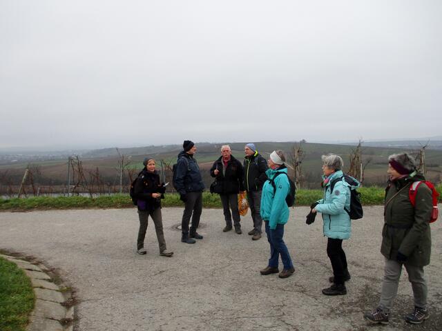 Die Aussicht leider wolkenverhangen | Foto: Wandern Gaby Erich