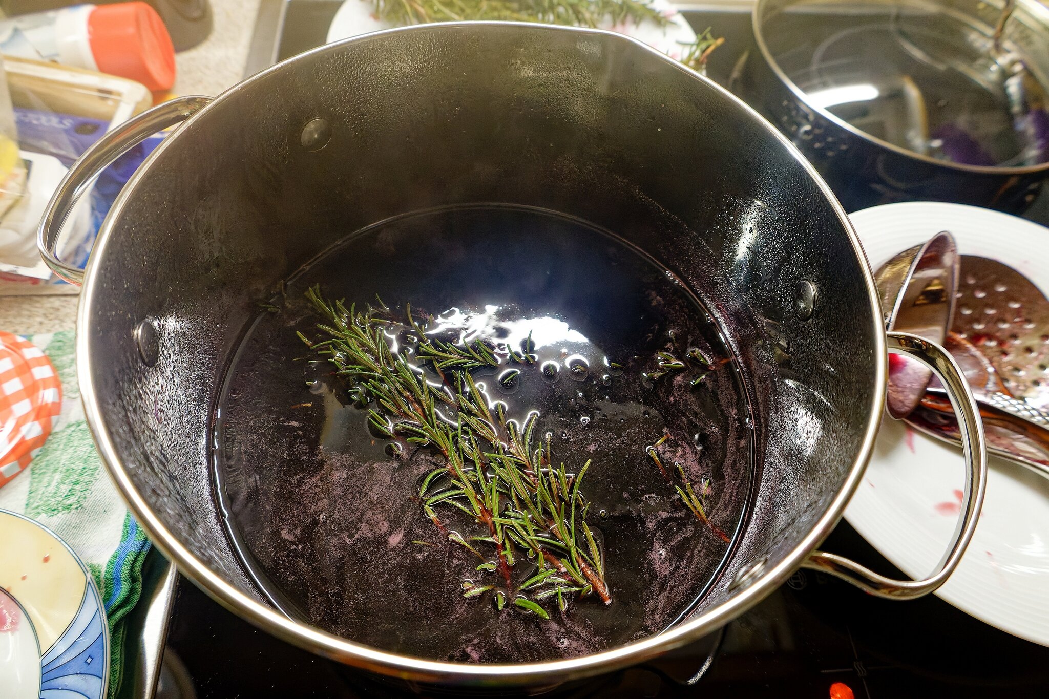 Rezept: Rosmarin-Rotwein-Gelee 2.0 - Heilbronn