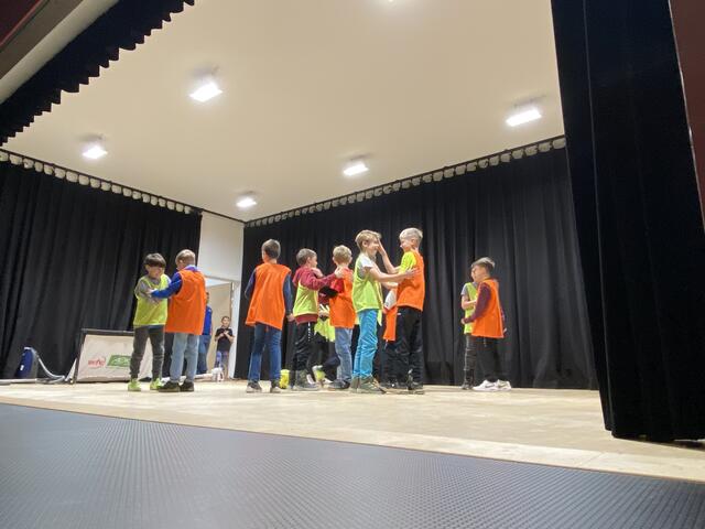 E-Jugend mit dem Spiel Ohrenberg gegen Zweiflingen – da musste man sich vorsichtig „herantasten“. | Foto: TSV Zweiflingen e.V.