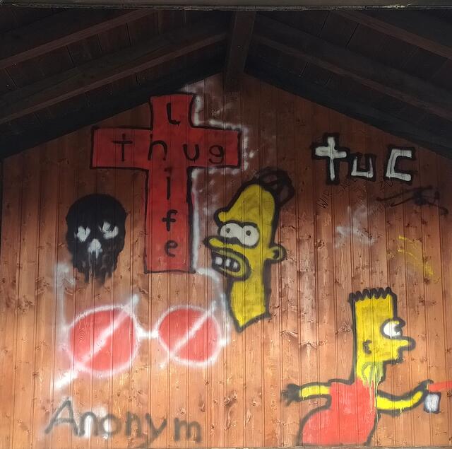 Da hat sich jemand verkünstelt 😊. Das sind wohl die Simpsons.  | Foto: sigischlottke