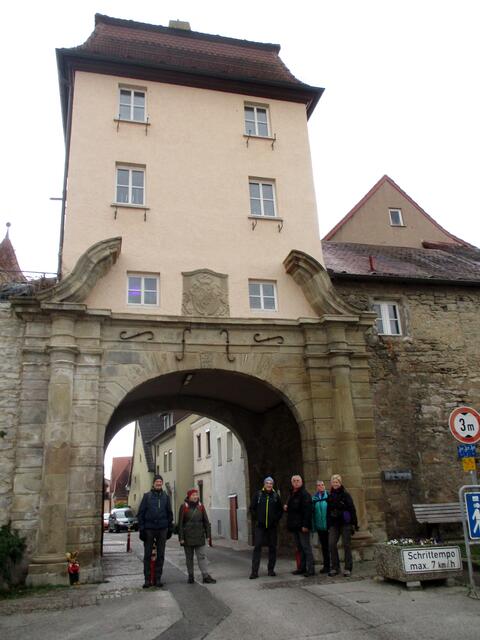 Ankunft in Lauffen am Heilbronner Tor | Foto: Wandern Gaby Erich