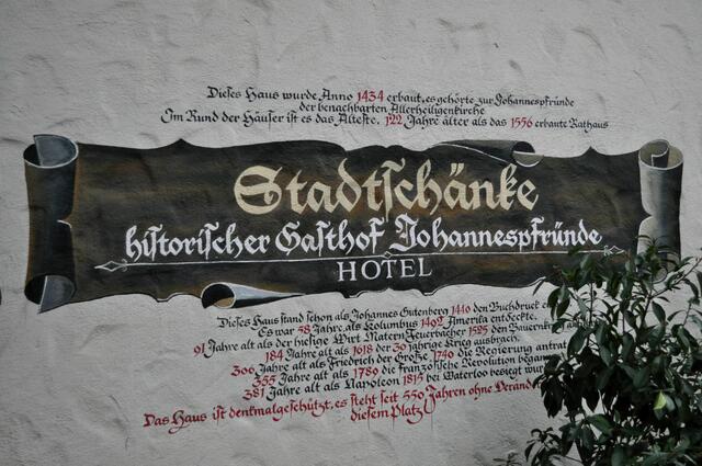 Gemälde an der Stadtschenke Grossbottwar | Foto: Daniela Somers