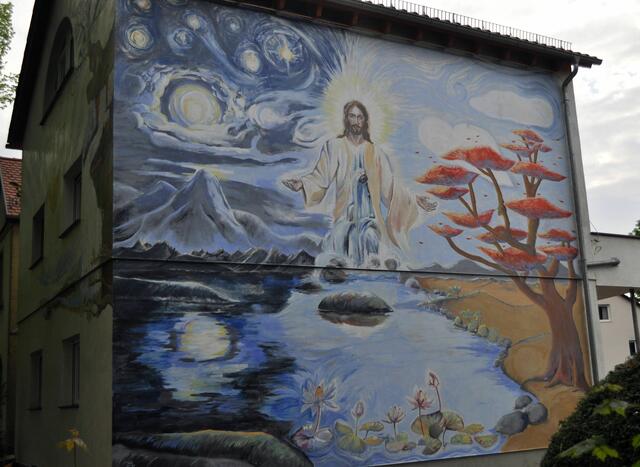 Fassadengemälde in Bad Rappenau | Foto: Daniela Somers