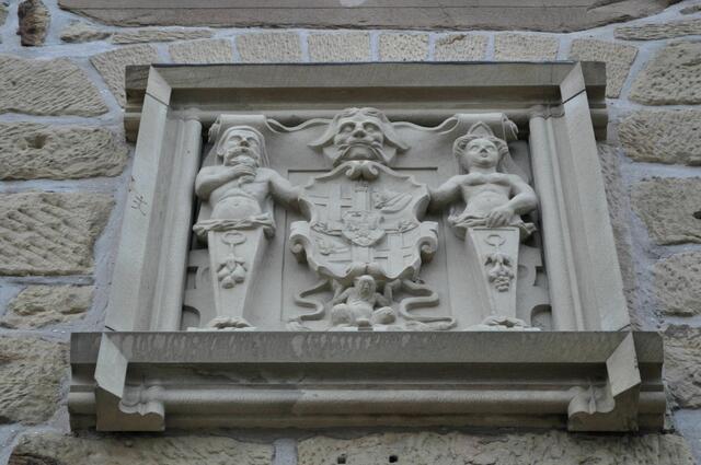 An der Fassade der alten Kelter in Neckarsulm  | Foto: Daniela Somers