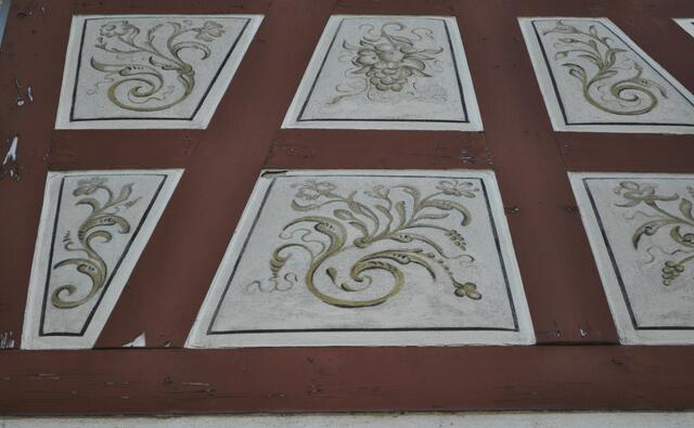 Bemalung an einem Fachwerkhaus in Abstatt | Foto: Daniela Somers