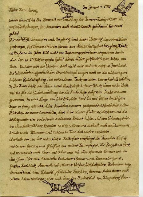 Schriftstück für Klagemauer von Martin Feucht | Foto: Martin Feucht