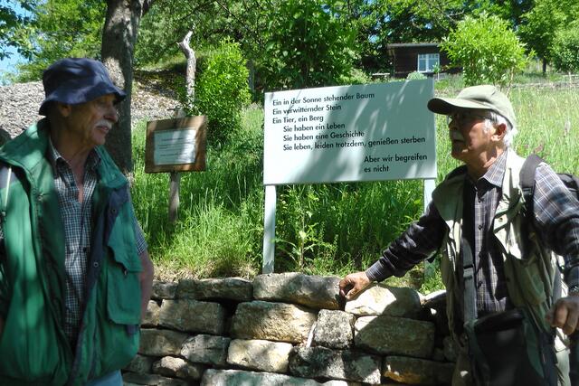 Hans Zweig und Freund Rüdiger Kilian | Foto: Martin Feucht